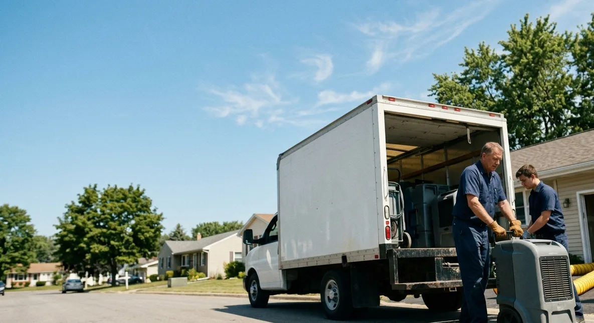 Water Damage Cleanup in Granville, OH near me
